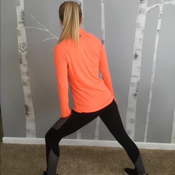 Dan skin bright orange pullover - Picture 2 of 8